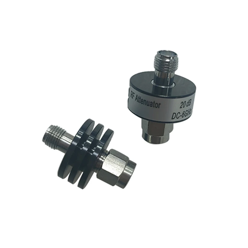 DC-6GHz 5W 20dB RF Attenuator Coaxial Attenuator Fixed Attenuator  SMAM/F