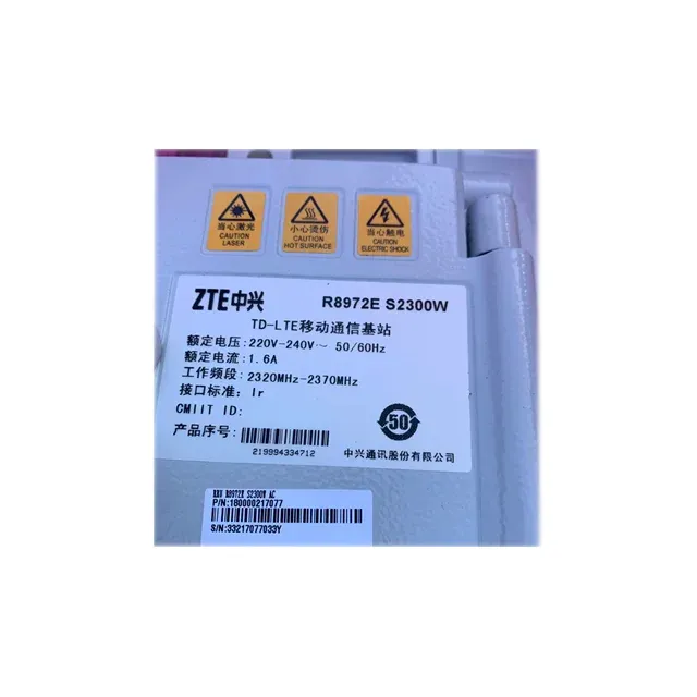 Zte RRU8972E2300 Rru8972E2600 Rru8972E192320 ZTE 8972E Full Series, AC, DC RRU R9606 S26 5G RF Remote Unit A1A AC R9606S26-boxintelecom