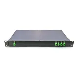 CWDM 1U Rack Mount Optic Equipment SC/APC Fiber BiDi 1550/1610nm 4CH Mux Demux 3-Year Warr