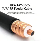 Corrugated Coaxial Cable Rf Feeder 7/8 Lcf Cable Popular Product 50ohm Telecommunication 1