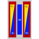 14-ports Pol BTS Antenna 694-960MHz*2/1710-2170MHz*2/2490-2690MHz*2/1427-2200MHz Base Stat
