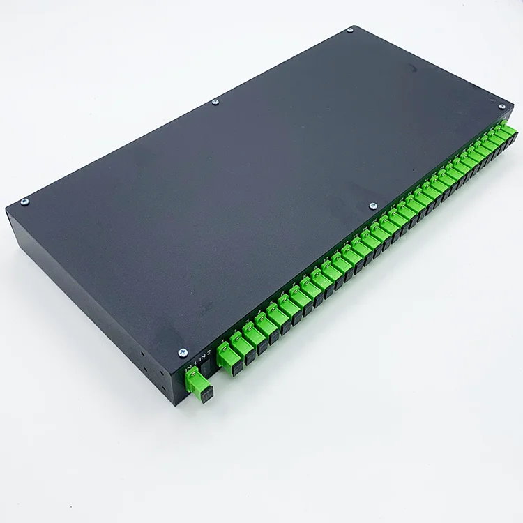 ABS 12 24 Core V2.0 Integrated Optical Fiber Splice Tray Tray Assembly Type PLC Splitter for ODF Unit-boxintelecom