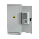 Outdoor IP55 Single Door Equipment Battery Power Cabinet Integrated Cold Rolled Steel 5G E