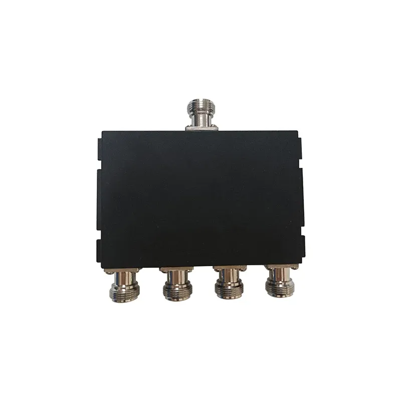 50W 700-4000MHz  Wilkinson/Microstrip 4 way power splitter power divider with N female for