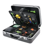 TFS-40N Fiber Optic Tool Kit for Splicing Tool Set Include OPM VFL Fiber Cleaver Fiber Str