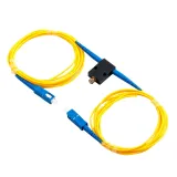 Carrier-Grade SC Fiber Optic Attenuator Online Manual Adjustable Optical Attenuation 0-60D