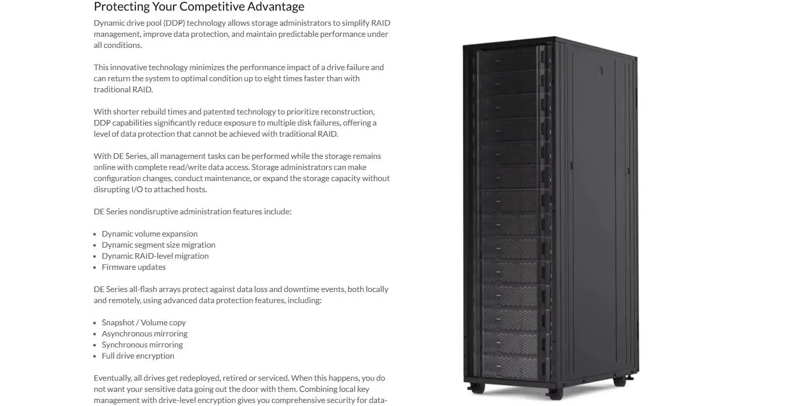 Hybrid Array Lenovo ThinkSystem Storage DE6000F FC SAN\iSCSI 3