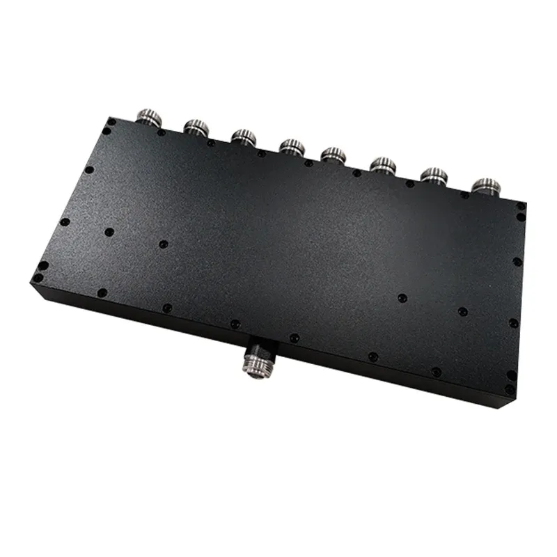 UHF 400-450MHz Low VSWR 50W 8 Way Power Splitter with N-F Connector-boxintelecom