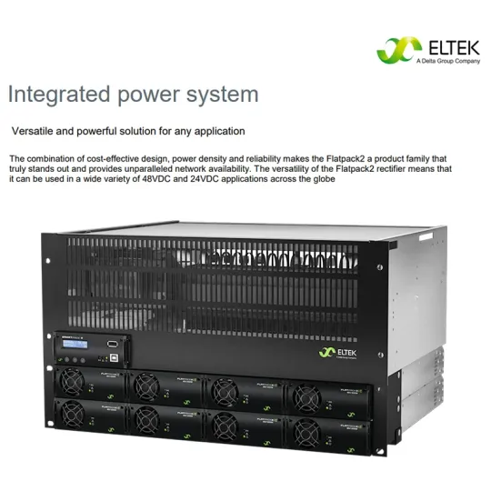 Eltek 19inch 4U Distribution Flatpack2 24v/48v/24KW Integrated Embedded DC Power System