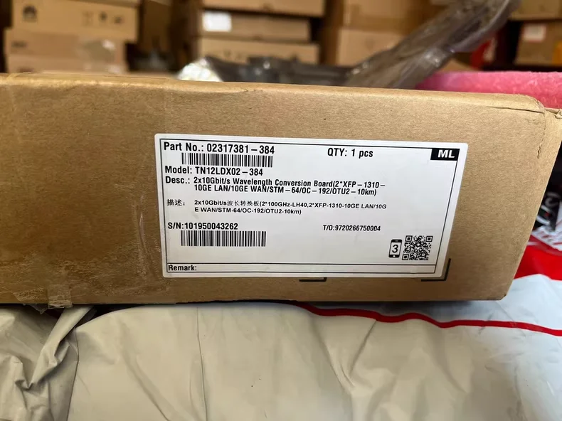 LDX TN12LDX02 02317381 2*10Gbit/s Conversion Board for Fiber Optic Equipment 2XFP-1310-10GE LAN 10GE WAN STM-64 OC-192 OTU2-10km-boxintelecom