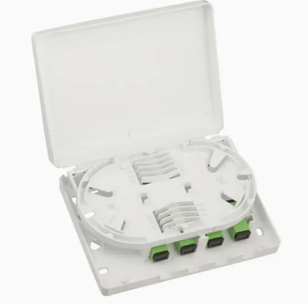 F309 4cores FTTH Indoor Mini Splice Enclosure for Fiber Optic Protection Box 2 Core Fiber 