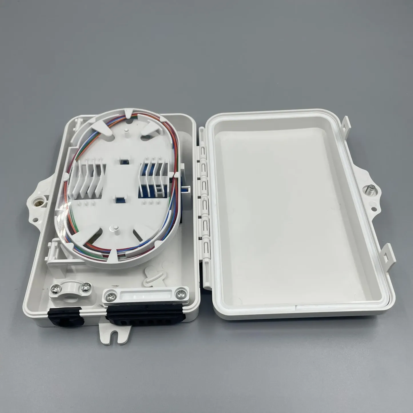 6 Core SC UPC Adapter Pigtail FTTH Fiber Optic Terminal Box Fiber Splitter  Box Ftth 6 Cor