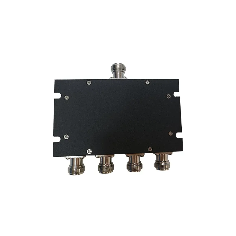 50W 700-4000MHz  Wilkinson/Microstrip 4 way power splitter power divider with N female for