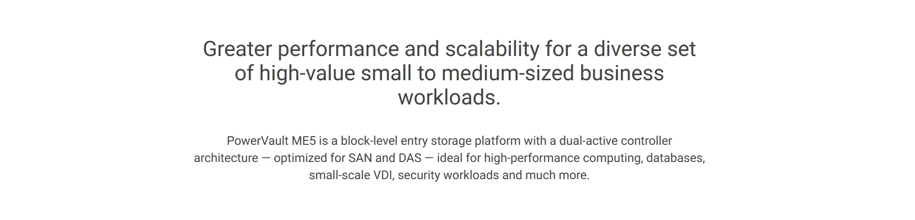 High Quality Dell PowerVault ME5024 2U Networking Storage 3