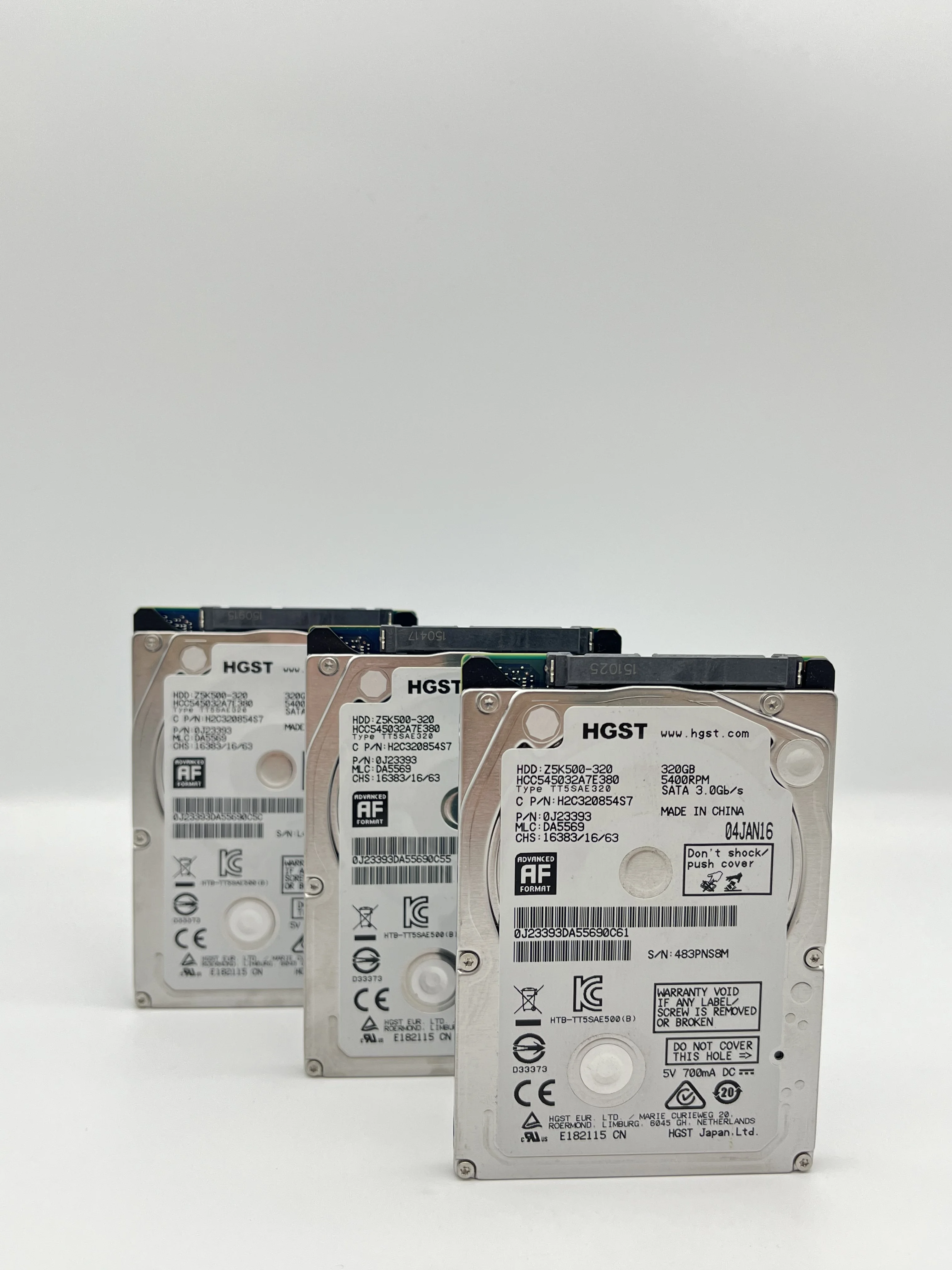 Original HGST Brand High Quality Hard Disks Laptop Internal Hard Disk HDD Z5K500-320 SATA