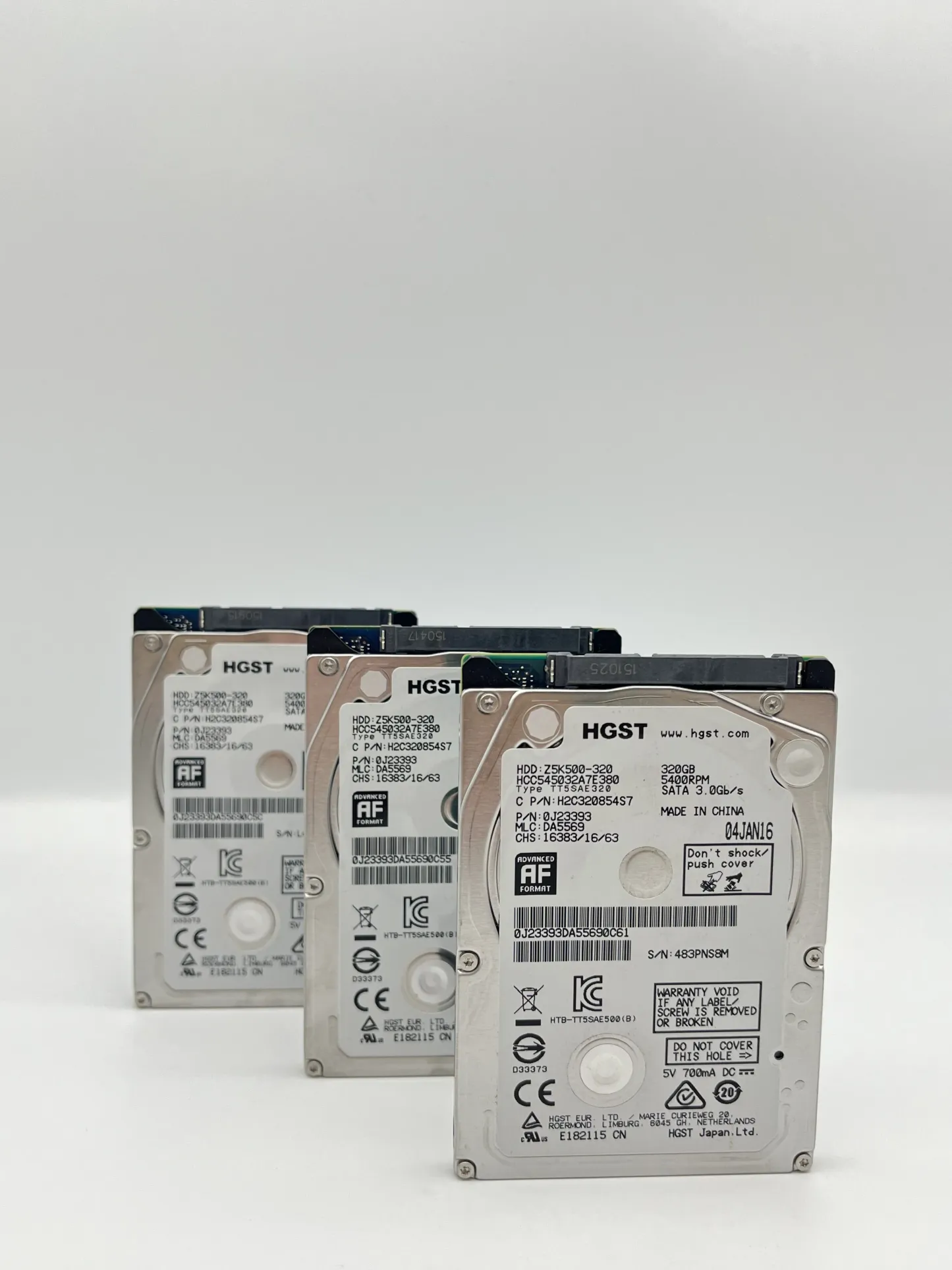 Original HGST Brand High Quality Hard Disks Laptop Internal Hard Disk HDD Z5K500-320 SATA