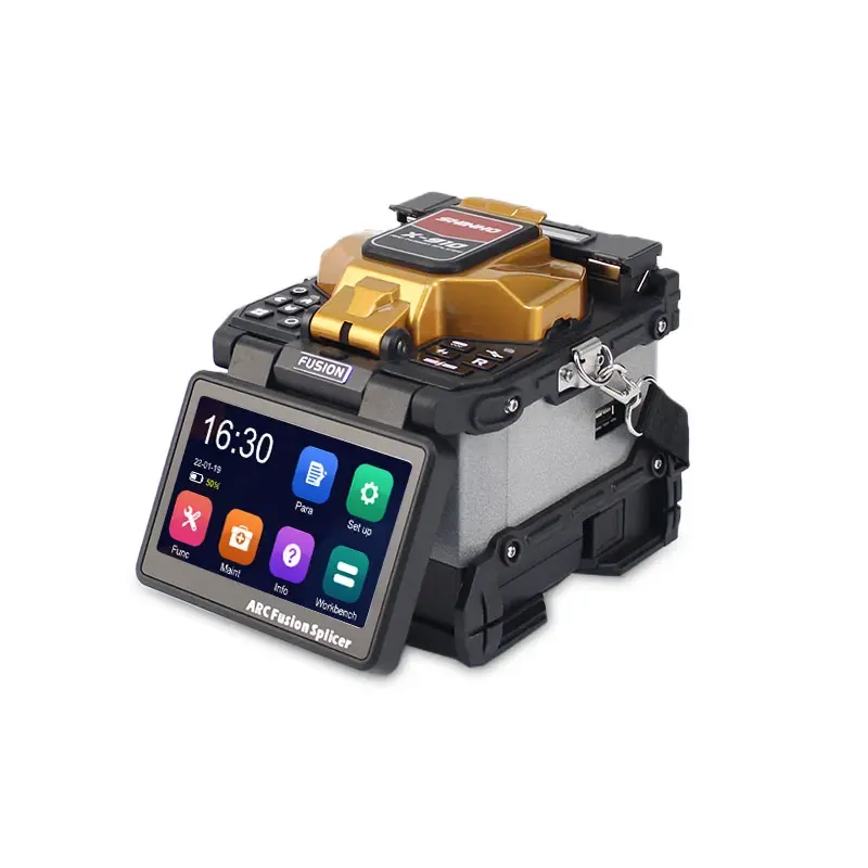 SHINHO X910 Multi-function Fusion Splicer Real 6 Motors Accurate Core to Core Alignment Tr