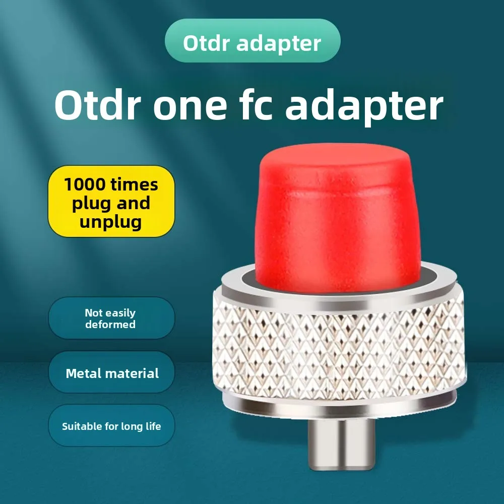 OTDR Fiber Optic Adapter FC Head Port Adapter Optical Time Domain Reflectometer Converter for FTTH Network IP-boxintelecom