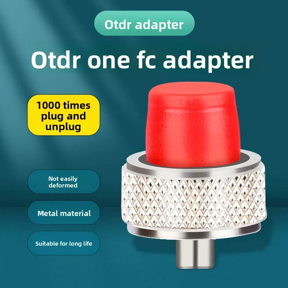 OTDR Fiber Optic Adapter FC Head Port Adapter Optical Time Domain Reflectometer Converter for FTTH Network IP-boxintelecom