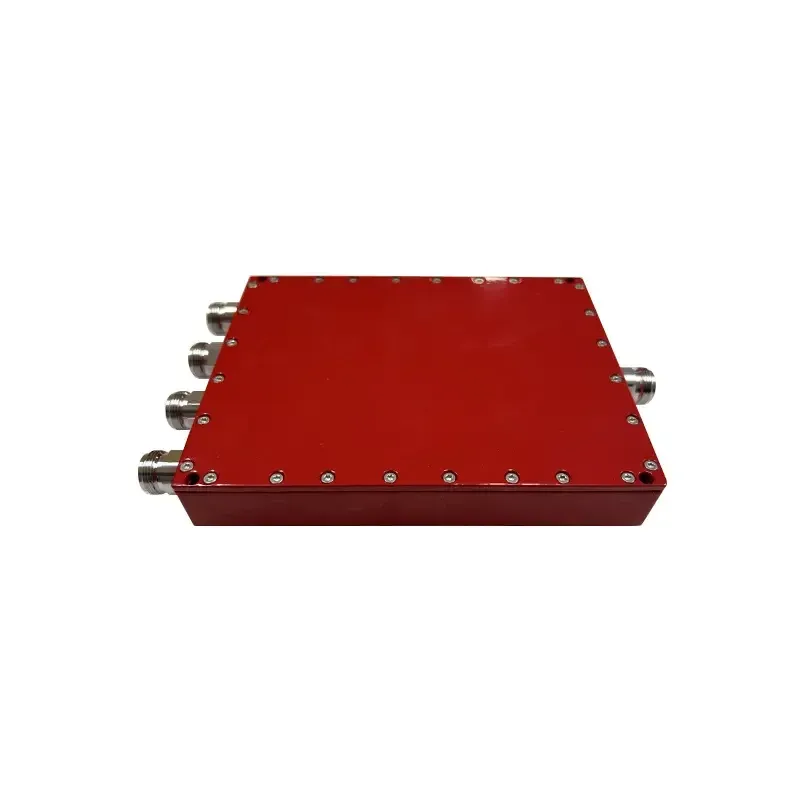 VHF UHF 138-960MHz 50W Antenna 4 Way Power Splitter/Divider with N Male for Public Safety 