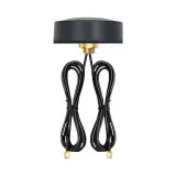 Dual-Band 4G LTE & GPS GNSS Waterproof Low-Profile Screw Mount Combination Puckl Antenna w