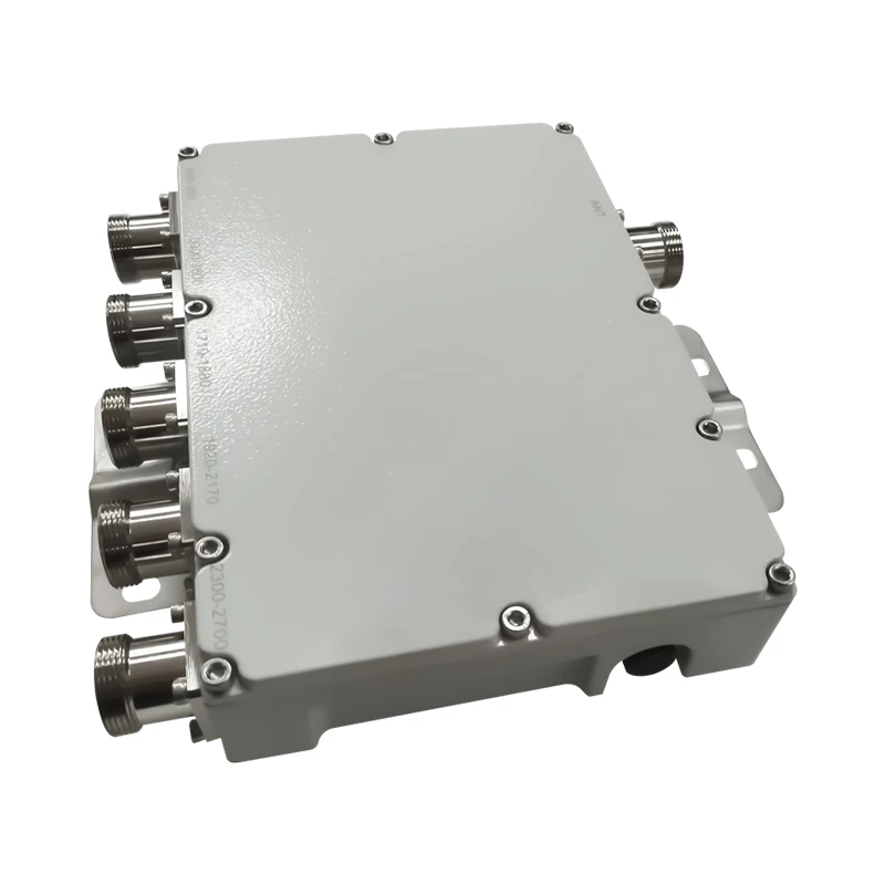 Factory Customized 690-960&1710-1880&1920-2170&2300-2690&3300-4000MHz RF Pentaplexer Low P