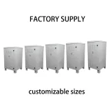 RH Galvanized Steel IP55 Powder Coated Outdoor Rainproof Integrated Power Cabinet for 5G B