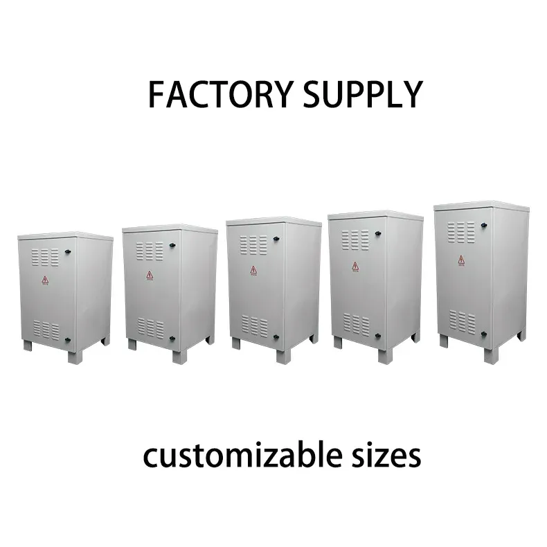 RH Galvanized Steel IP55 Powder Coated Outdoor Rainproof Integrated Power Cabinet for 5G Base Station Electronics Instrument-boxintelecom