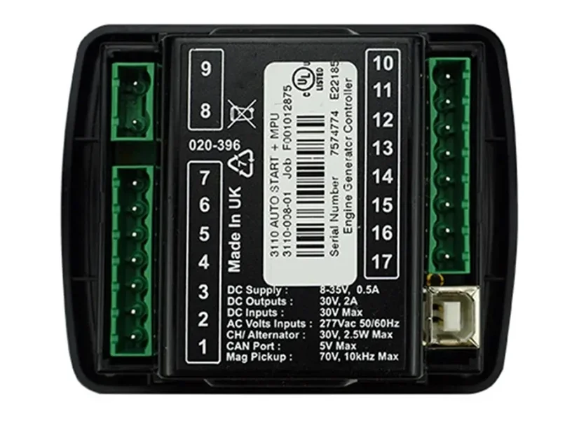 DSE3110 Generator Controller Manual & Auto Start for Electronic/Non-electronic Engines-boxintelecom