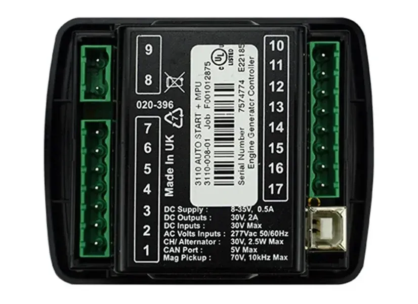 DSE3110 Generator Controller Manual & Auto Start for Electronic/Non-electronic Engines-boxintelecom