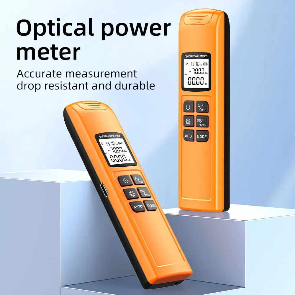 10wavelngth G10 Handheld Mini Power Meter Fiber Optic Portable Smart Opm Ftth Network Rechargeable Optical Power Meter Opm Meter-boxintelecom