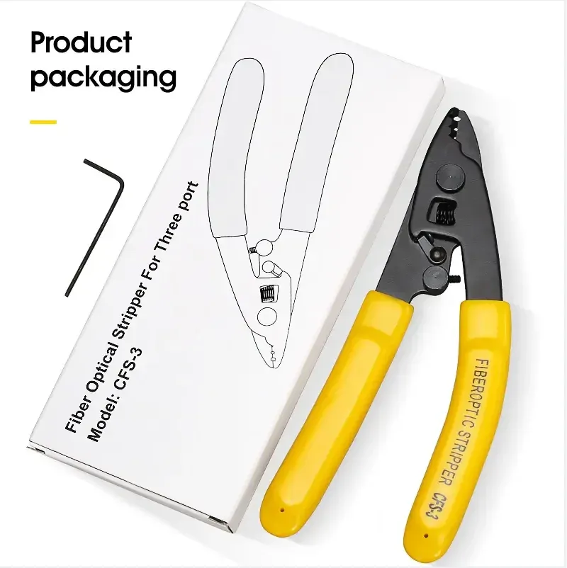 FTTH Cable Miller Pliers Fiber Jacket Remover Stripper Tool Fiber Optical Stripper CFS-2/CFS-3