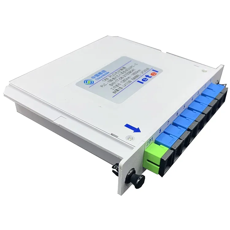 Manufactory Direct Plc 1x8 1x8 Fiber Optic Plc Splitter 1x8 Plc Cascade Type Fiber Splitter-boxintelecom