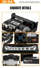 Trunk Line Project Sendun SD-9A 6 Motors Core to Core Welding Splicing Machine with OPM VF
