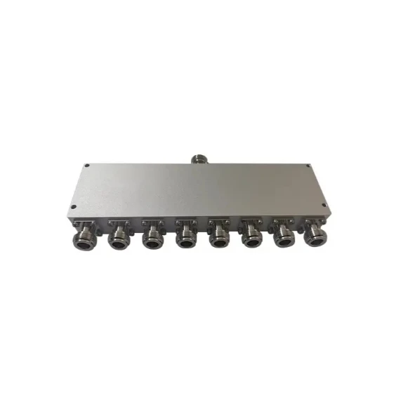 Factory Price 87-108MHz 8 Way Power Divider Combiner 0.25W with N Female Connector for FM 
