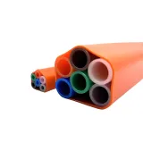 6-Way 14/12mm HDPE Microduct Pipe Bundle with 1.2mm PE Jacket for Fiber Optic Protection