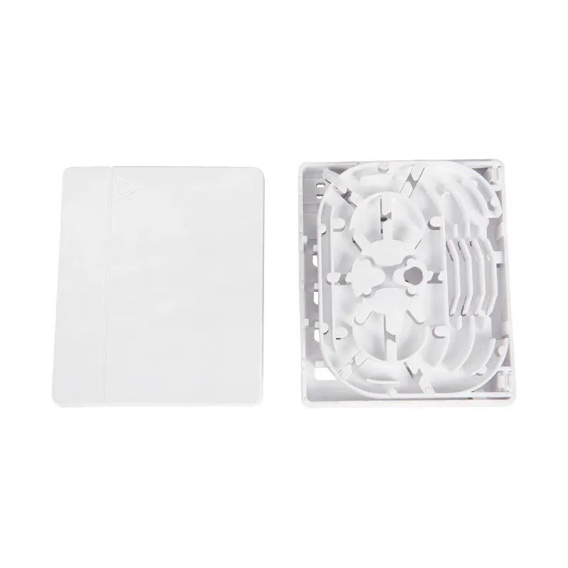 F308 4cores FTTH Indoor Mini Splice Enclosure for Fiber Optic Protection Box 2 Core Fiber 
