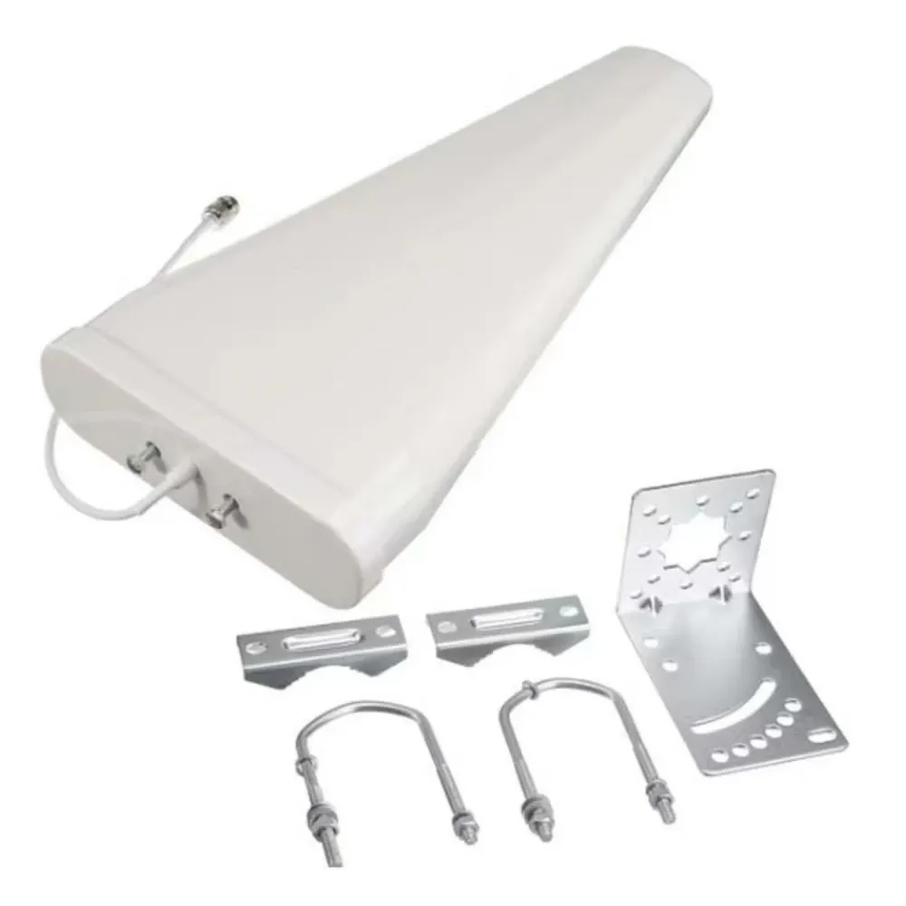 High gain 698~ 2700-3800 MHZ 12DBi mobile phone booster 390-470mhz antenna directional outdoor LPDA antenna-boxintelecom