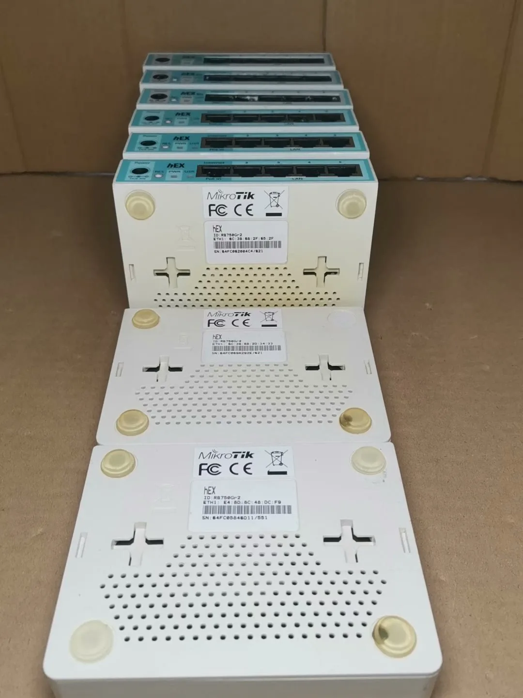 Original New Mikrotik hEX gr3 RB750Gr3 RB750 routers-boxintelecom