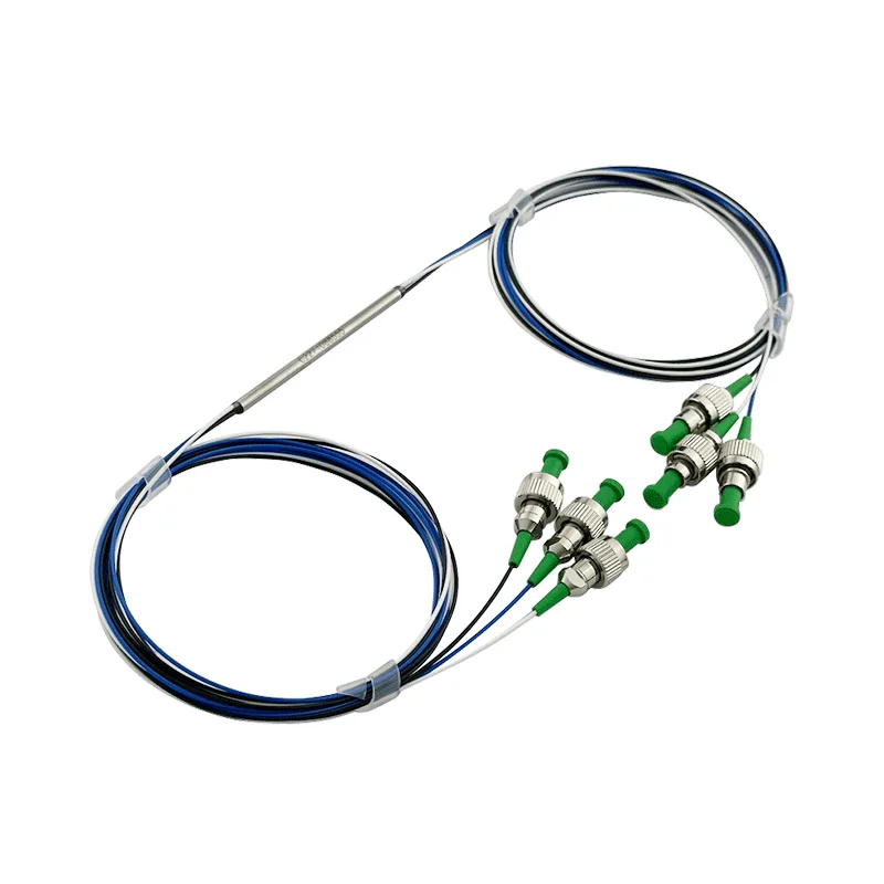 3x3 Single-Mode 780nm Fiber Taper FBT Coupler Equally Divided Mini Coupler for GSM Networks 6.0dB Insertion Loss-boxintelecom