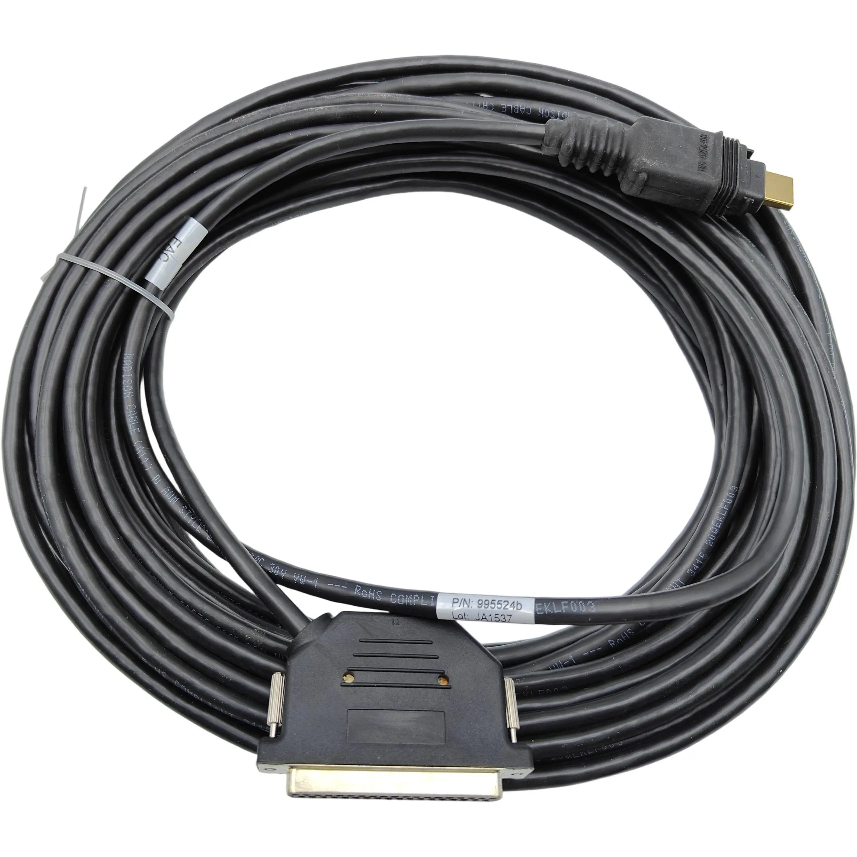 FSAH 472839A NSN EAC Copper Conductor D37 15m Remote Alarm Monitoring Cable 995524b-boxintelecom