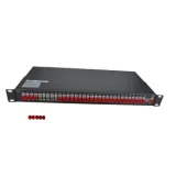 1U Rack Mount DWDM MUX DEMUX Module 40CH 100GHz 0.8nm AAWG Technology Fiber Optic Patch Pa