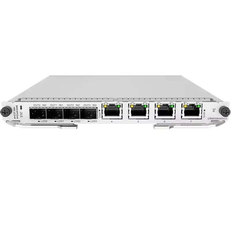 CR8DFA0E00M1 CR8DG80400C0 03034QXU 03035QUC 2-port 25G SFP28/2 Channels 10G SFP+ Physical Interface Card for NE8000 router 0