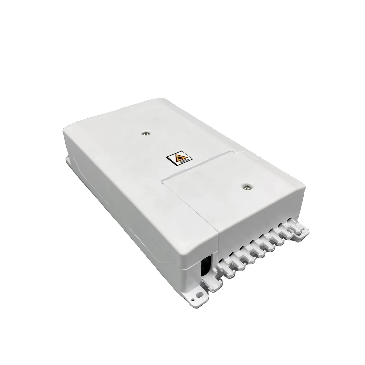 ftth box  fiber optic 8 core distribution box with  mini 1*8 plc splitter fiber optics box