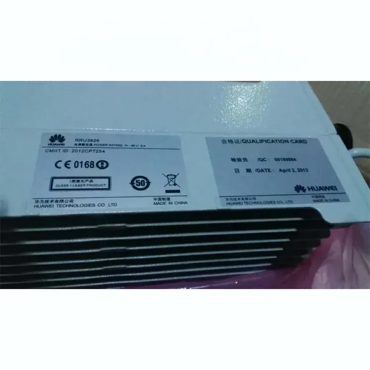 RRU3638 1800MHz 2100MHz RRU3826 2100MHz 02310KKQ Remote Unit-boxintelecom