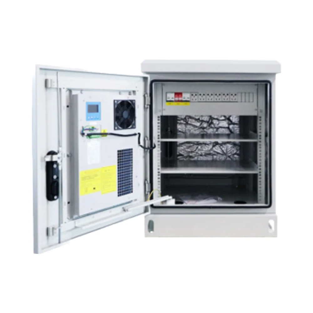 Outdoor Waterproof IP55 Stainless Steel Galvanized Steel 18u/24u UPS Battery Solar Power Electronics Instrument Enclosure-boxintelecom