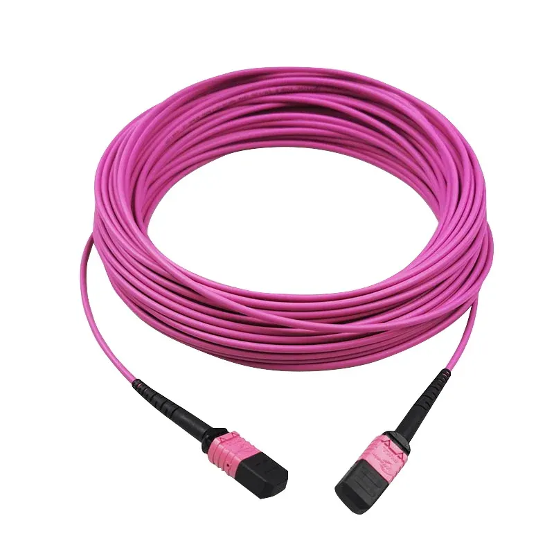 MPO OM4 50/125 Multimode Cable LSZH for WiFi 4G & 3G Networks Fiber Optic Patch Cord/Jumper-boxintelecom