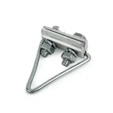 Fiber Optic Cable Pole Mounting Bracket Tension Clamp Hook  Fiber Optic Hoop Fastening Ret