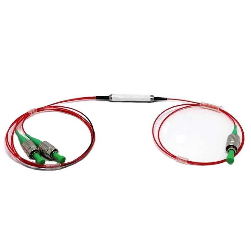 1550nm 3 Port Polarization Insensitive Circulator 0.9mm Loose Tube 1m with FC PC Connector-boxintelecom