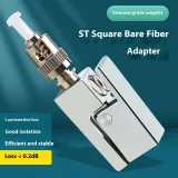 Telecom Parts Square Bare Fiber Optic Adapter Converter Quick Connector Pigtail Tool ST Co